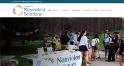 Desktop Screenshot of nonviolentsolutions.org