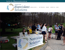 Tablet Screenshot of nonviolentsolutions.org